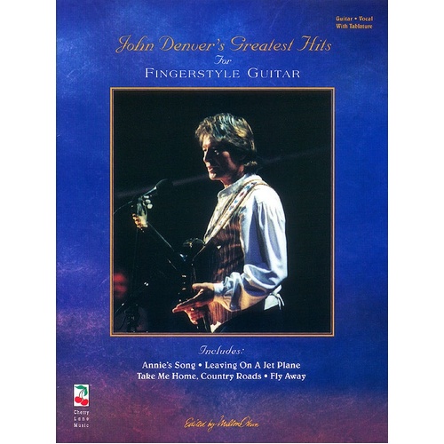 John Denver Fingerstyle Guitar (Softcover Book)