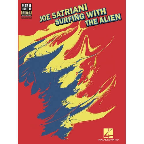 Surfing With The Alien Satriani Guitar TAB (Softcover Book)