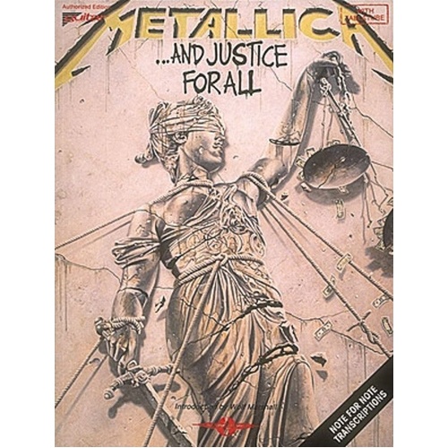 Metallica - ...And Justice for All Guitar Tab Songbook