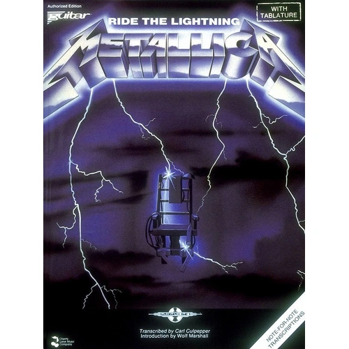 Metallica - Ride the Lightning Guitar Tab Songbook