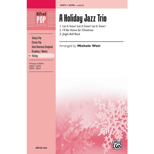 Holiday Jazz Trio SATB/A Cappella Arr Weir