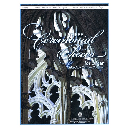 Three Ceremonial Pieces For Organ (Softcover Book)