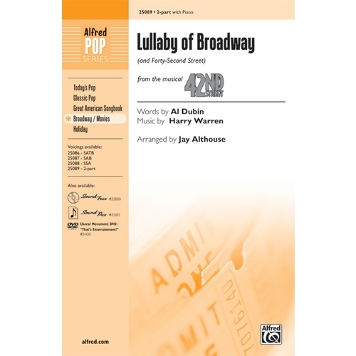 Lullaby Of Broadway & Forty-Second Street SA