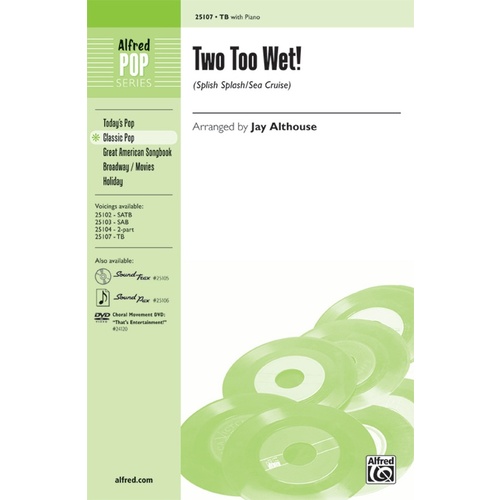 Two Too Wet TB/Pno Arr Althouse Sheet Music