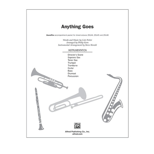Anything Goes Soundpax Arr Kern