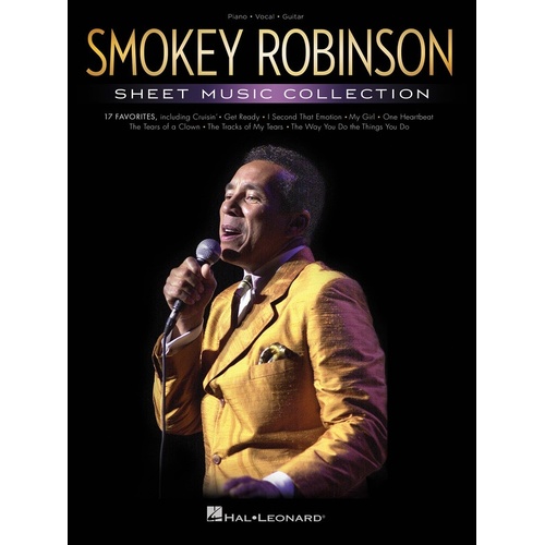 Smokey Robinson - Sheet Music Collection PVG (Softcover Book)