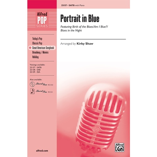 Portrait In Blue (SATB/ Piano)