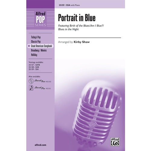 Portrait In Blue (Ssa/ Piano)