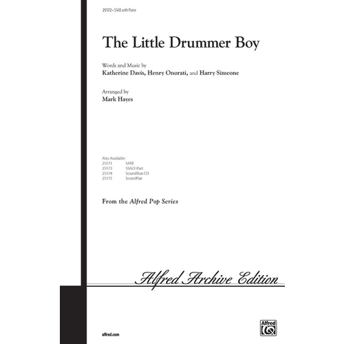 Little Drummer Boy SSAB