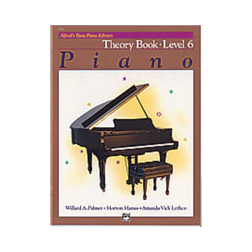 ABPL Theory Book 6 - Piano Sheet Music and Method Book with Games and Quizzes