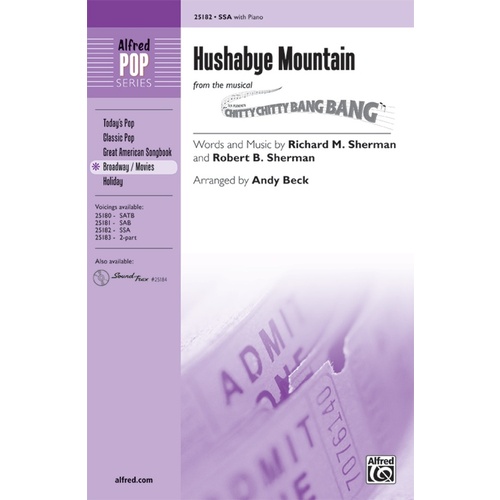 Hushabye Mountain SSA Arr Beck