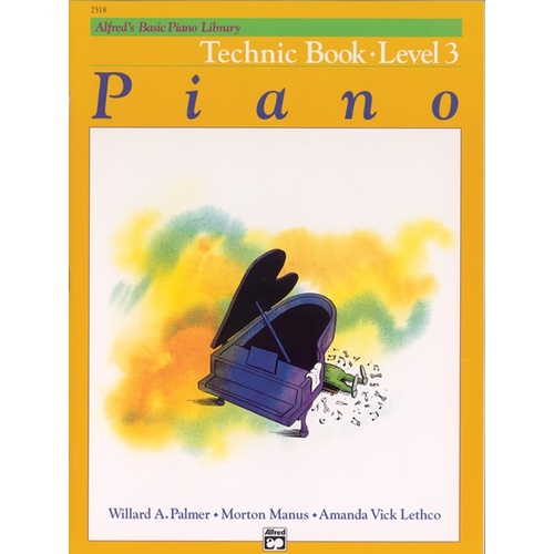 Alfred's Basic Piano Library (ABPL) Technic Book 3