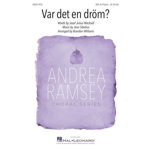 Var Det En Drom? SSA (Octavo)