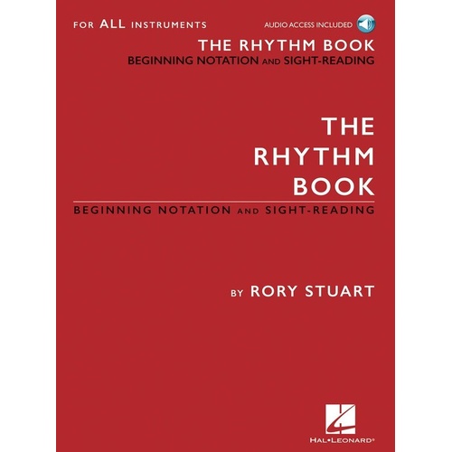 The Rhythm Book by Hal Leonard - 112 Pages for All Instruments