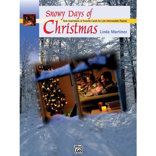 Snowy Days of Christmas Piano Sheet Music Album