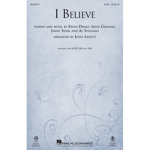I Believe ChoirTrax CD (CD Only)