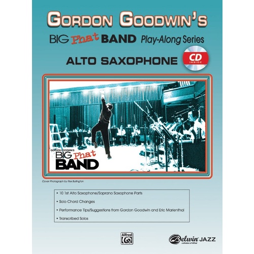 Big Phat Band Playalong Alto Sax Book/CD