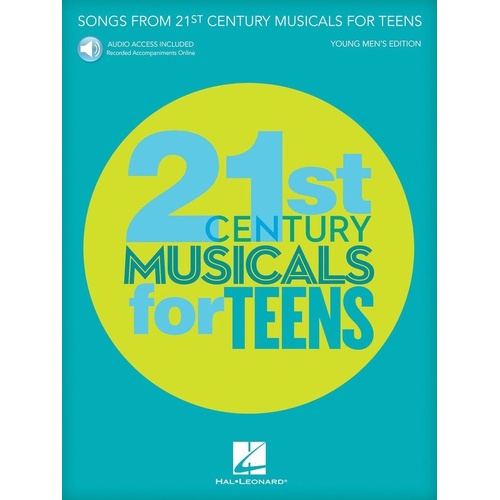 Songs from 21st Century Musicals for Teens - Hal Leonard - 88 Pages - Voice