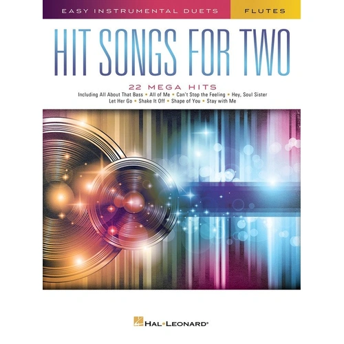 Hit Songs for Two Flutes - Easy Duet Arrangements for Flute