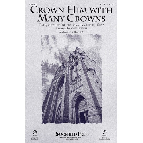Crown Him With Many Crowns ChoirTrax CD (CD Only)