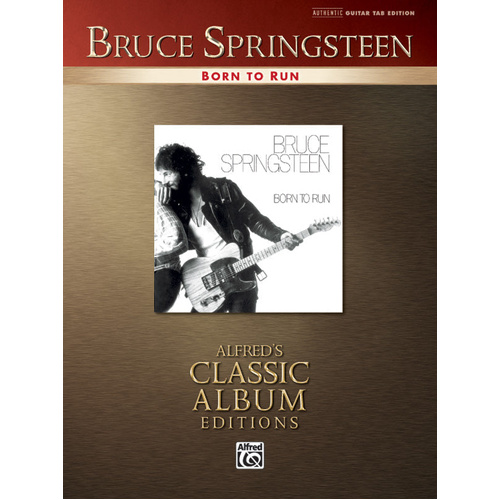 Bruce Springsteen Born to Run Guitar TAB Sheet Music