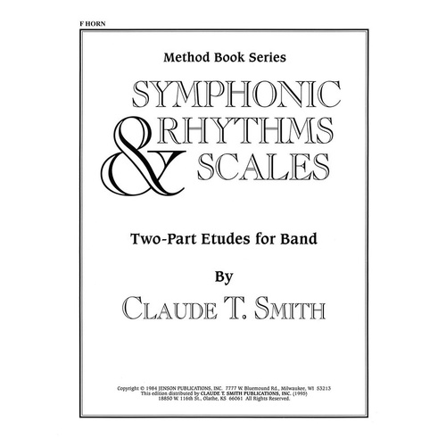 Symphonic Rhythms and Scales French Horn (Softcover Book)