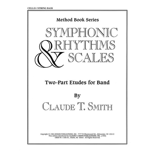 Symphonic Rhythms and Scales Cello/Double Bass (Softcover Book)