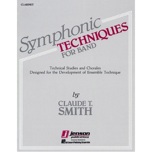 Symphonic Techniques Clarinet (Part)