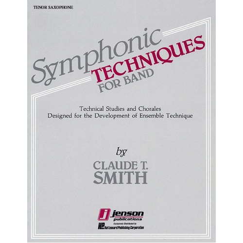 Symphonic Techniques Tenor Sax (Part)