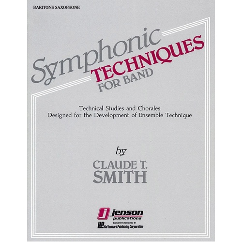 Symphonic Techniques Baritone Sax (Part)