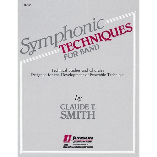Symphonic Techniques French Horn (Part)