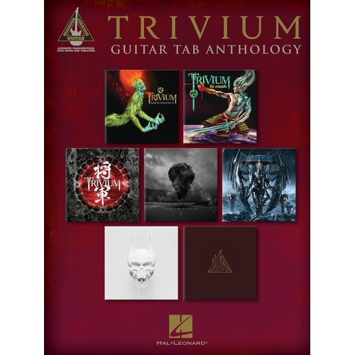 Trivium - Guitar TAB Anthology Rv (Softcover Book)
