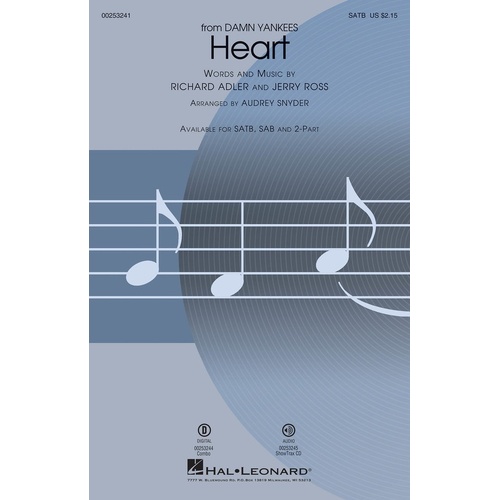 Heart From Damn Yankees SATB (Octavo)