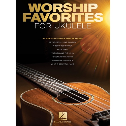 Worship Favorites For Ukulele (Softcover Book)