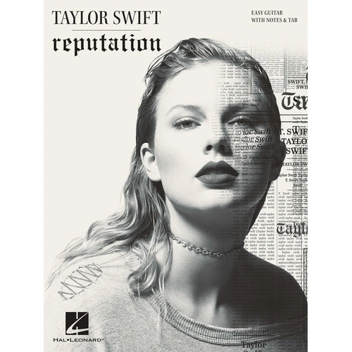 Taylor Swift - Reputation Easy Guitar Notes Tab Songbook