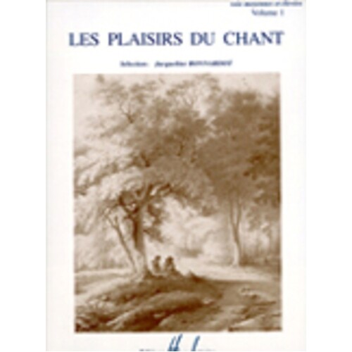 Les Plaisirs Du Chant Vol 1 Med High