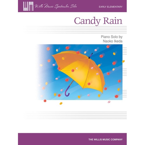 Ikeda - Candy Rain Early Elementary Piano Solo (Sheet Music)