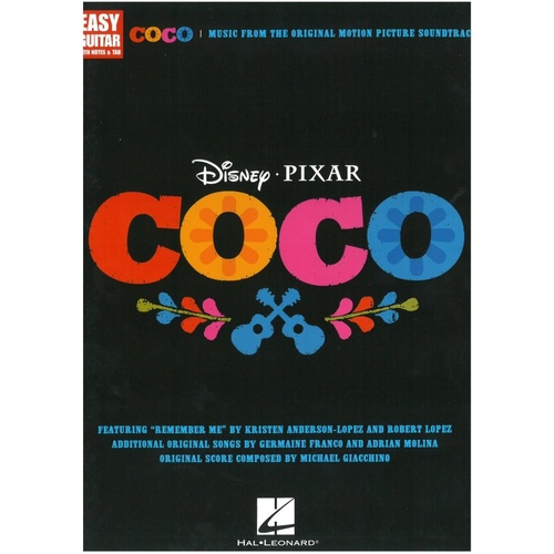 Coco Easy Guitar Notes & TAB Songbook