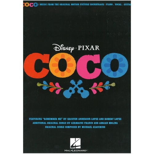 Coco Movie Soundtrack Piano, Vocal & Guitar Songbook