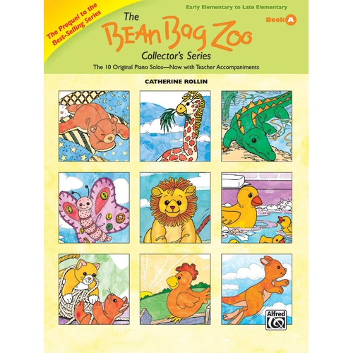 The Bean Bag Zoo Collector's Series Book A with Sheet Music Solos and Teacher Accompaniments