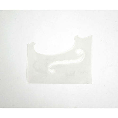 Pattern Template for Violin F-Hole - Made of Durable Opaque Mylar Material
