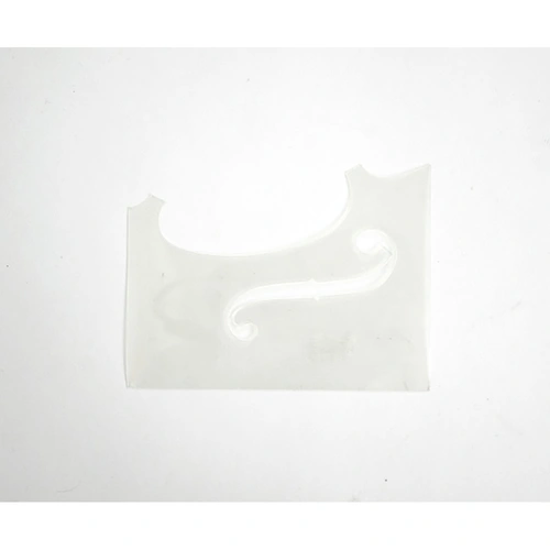 Strad F-Hole Pattern Template for Violin - Mylar Material