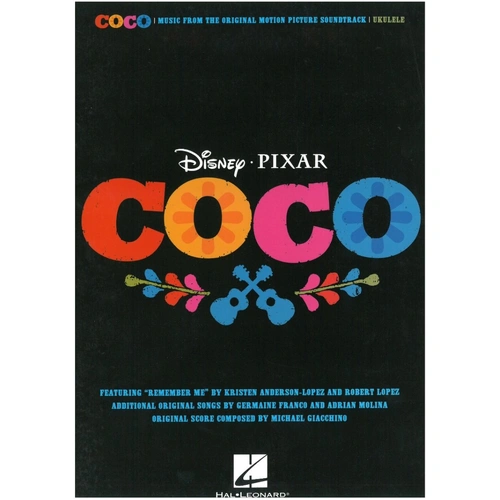 Coco Movie Soundtrack Ukulele Songbook
