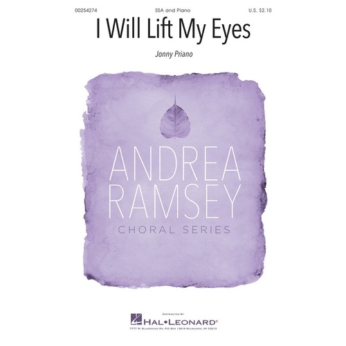I Will Lift My Eyes SSA (Octavo)
