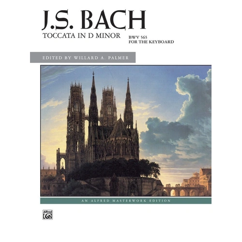 JS Bach Toccata in D Minor Piano Sheet Music for Solo Performance