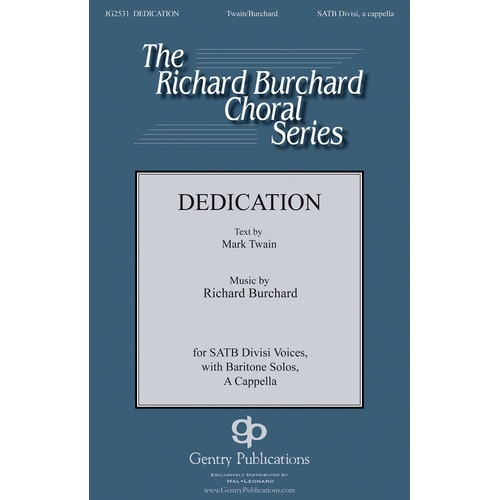 Dedication SATB (Octavo)