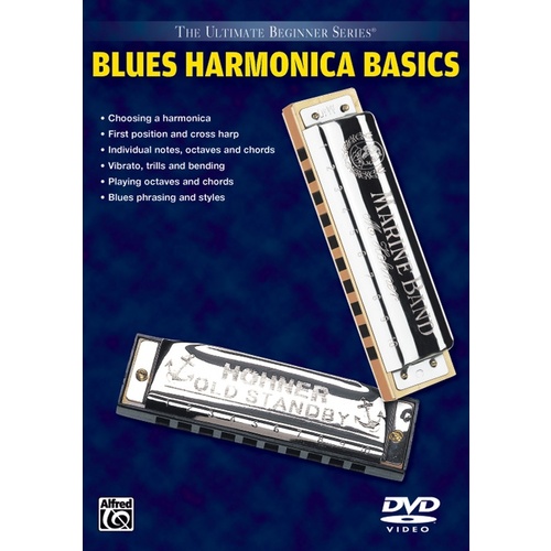 Ultimate Beginner Blues Harmonica DVD