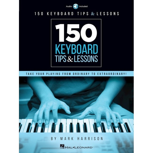 150 Keyboard Tips & Lessons Book with Audio Access