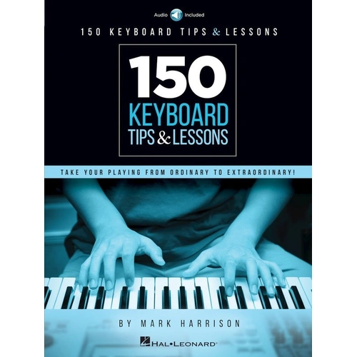 150 Keyboard Tips & Lessons Book with Audio Access