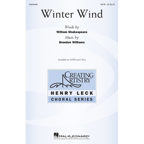 Winter Wind SATB (Octavo)
